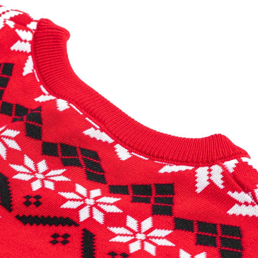 Liverpool Christmas Jumper Liverbird - Red/White - Men's-SoccerKits Hub | Buy Soccer Jerseys Online